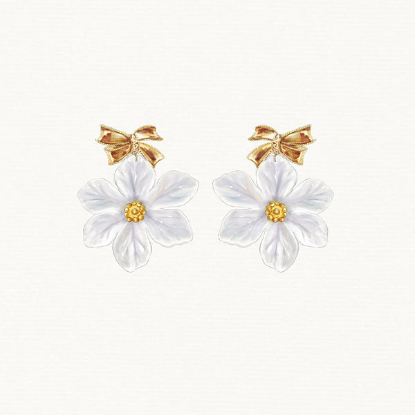 Sweet Floral Stud Earrings