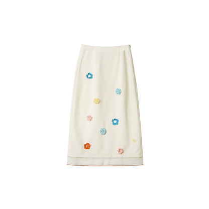 Dreidimensionaler Organza-Rock