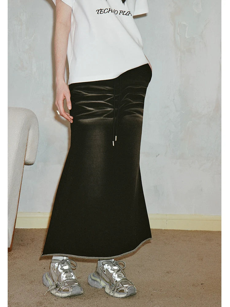 Casual slim tail skirt