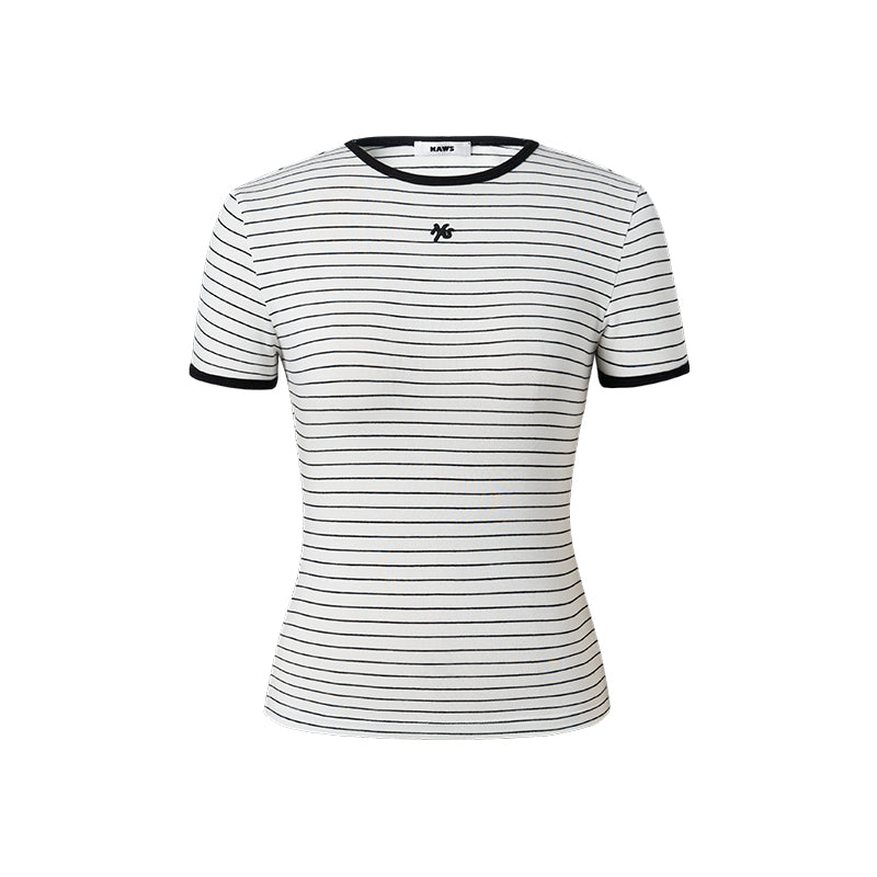 Clasic Slim Fit Striped T-Shirt