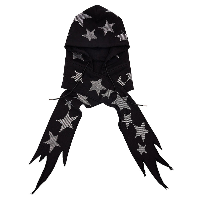 Starry Diamond Knit Beanie