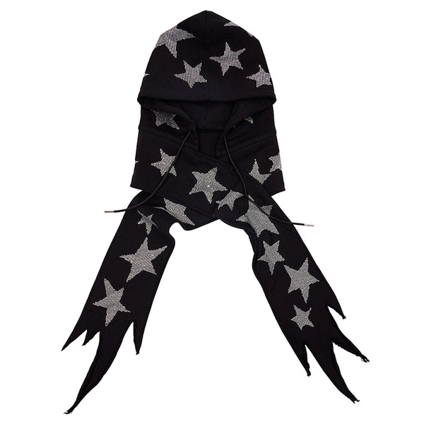 Starry Diamond Knit Beanie