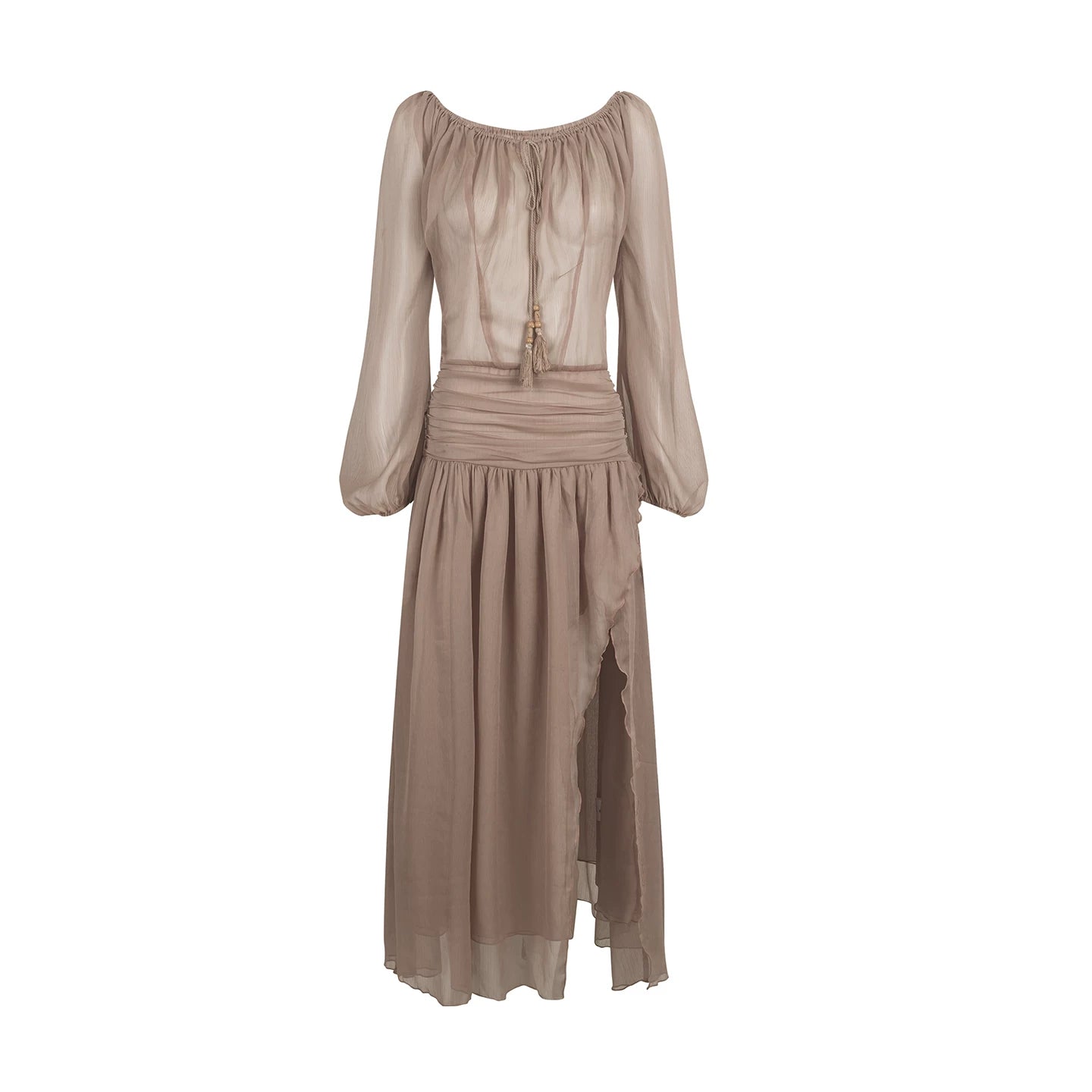 Elegant Side Slit Dress