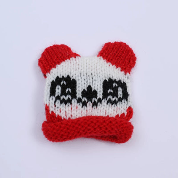 Cute Knitted Bear Hairpin