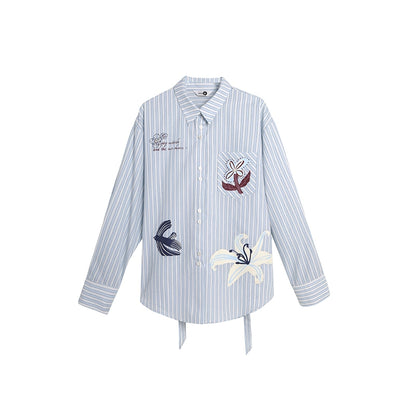 Flying Lily Striped Shirt