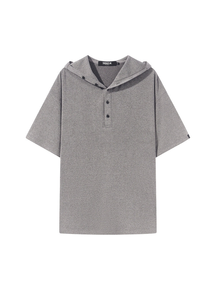 Hooded Polo Tee