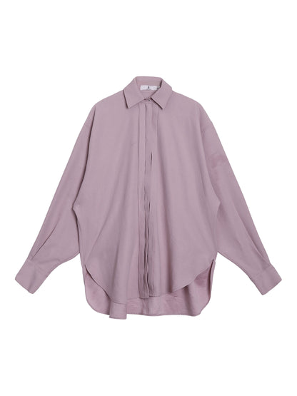 Vintage Brushed Loose Casual Top Shirt