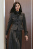 Dark gray coat