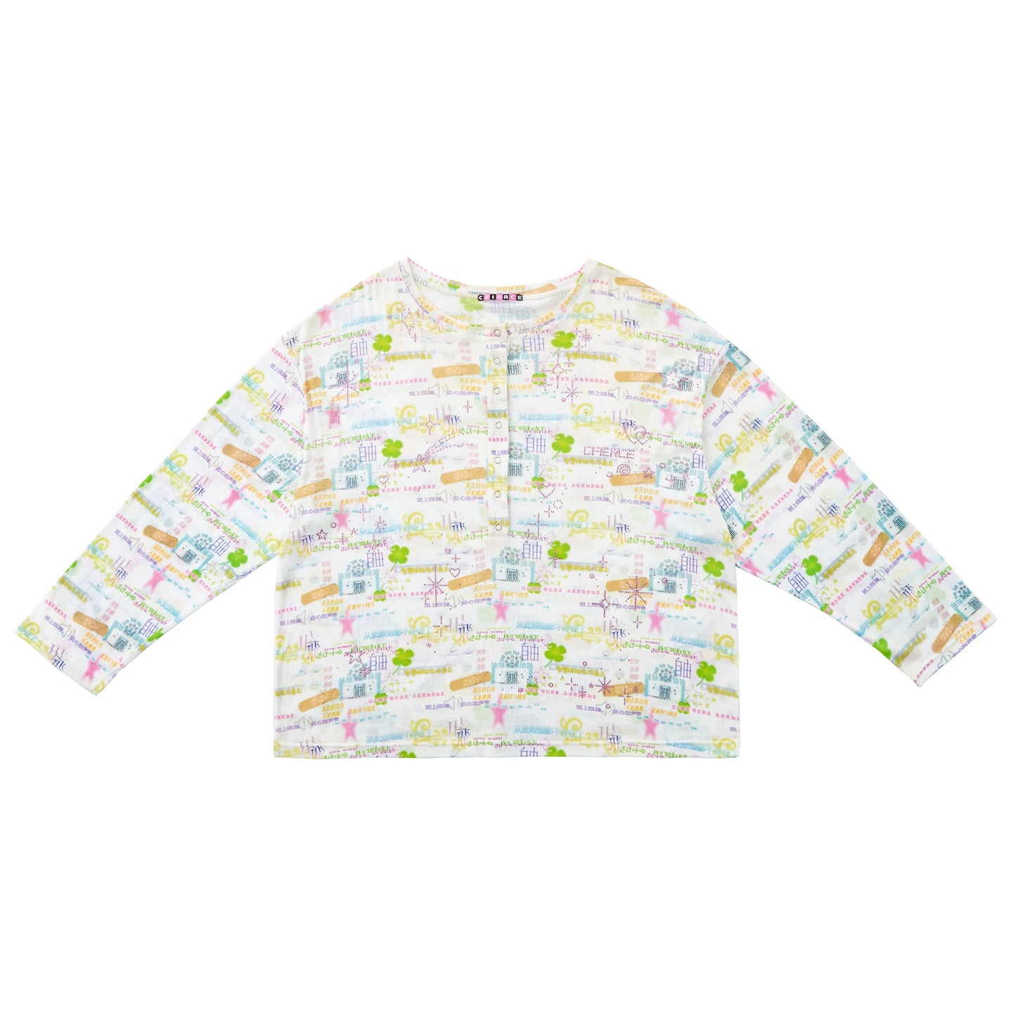 Chinese Blessing Rhinestone Cardigan
