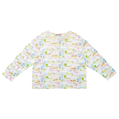 Chinese Blessing Rhinestone Cardigan