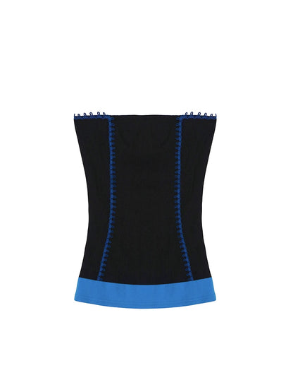 Silk Stripe Tank Top