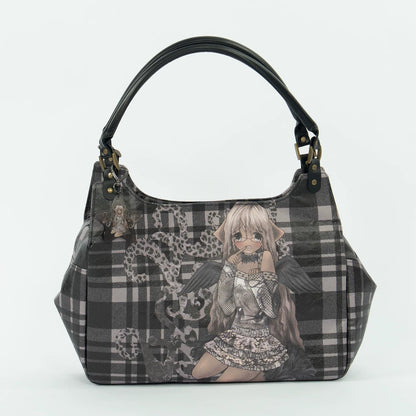 Lightweight Plaid Printed Bag