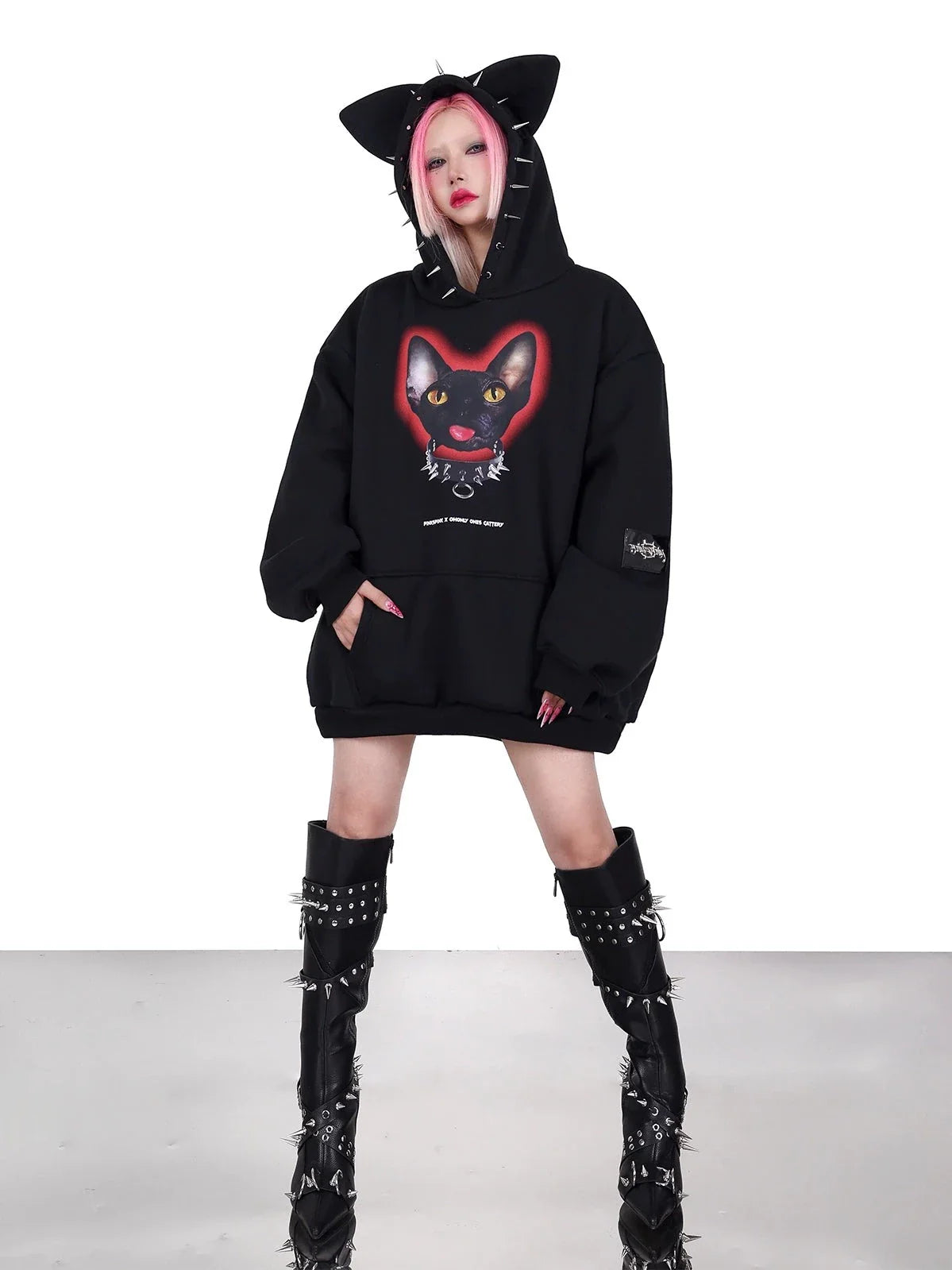 Cat Ears Hooded Jacket