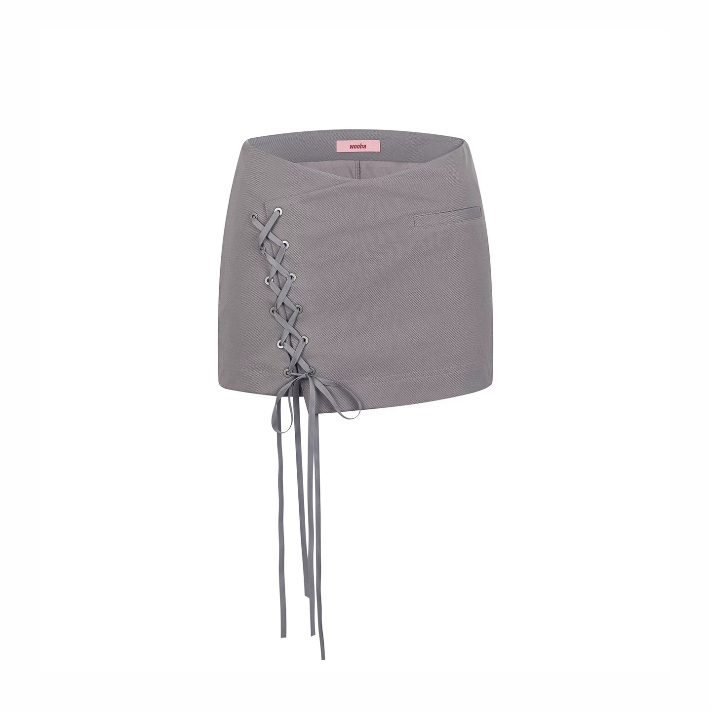 Sweet Lace-Up Summer Skirt