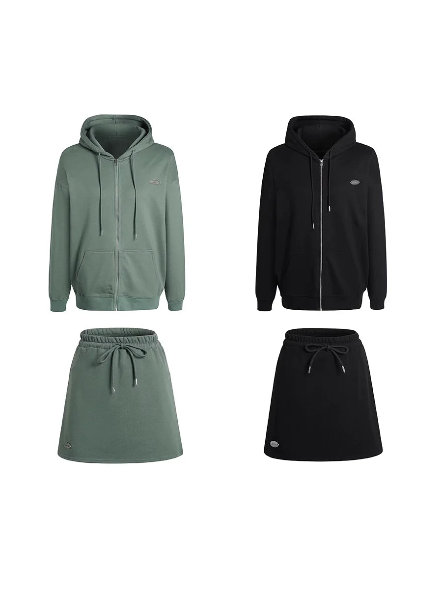 American High Street Hooded Thin Fleece Sweater  Setup