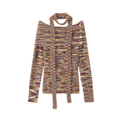 Toffee Candy Off-Shoulder Top