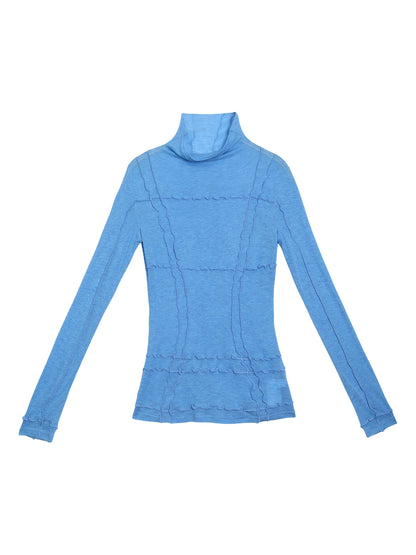 Split Knitted Base Layer Top