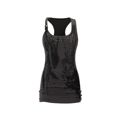 Tribal Feather Print Tencel Camisole