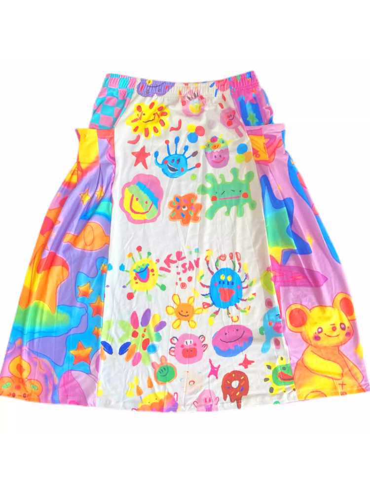 Original design autumn skirt