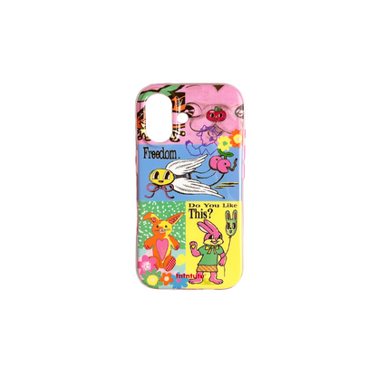 Cartoon Heart iPhone Case