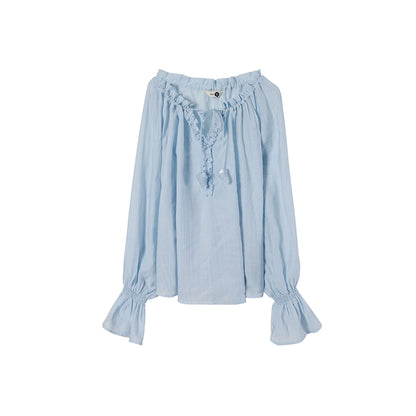 Square Streamer Printed Top