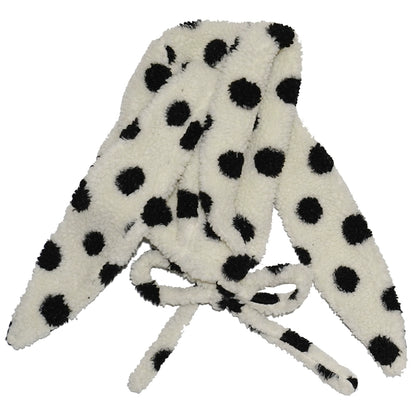 Happy Polka Dot Rabbit Ears Bow Hat