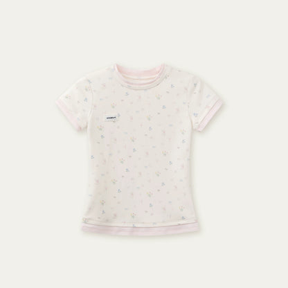 Contrasting Cotton Summer Top