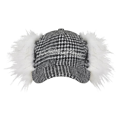 Winter Plush Baseball Cap