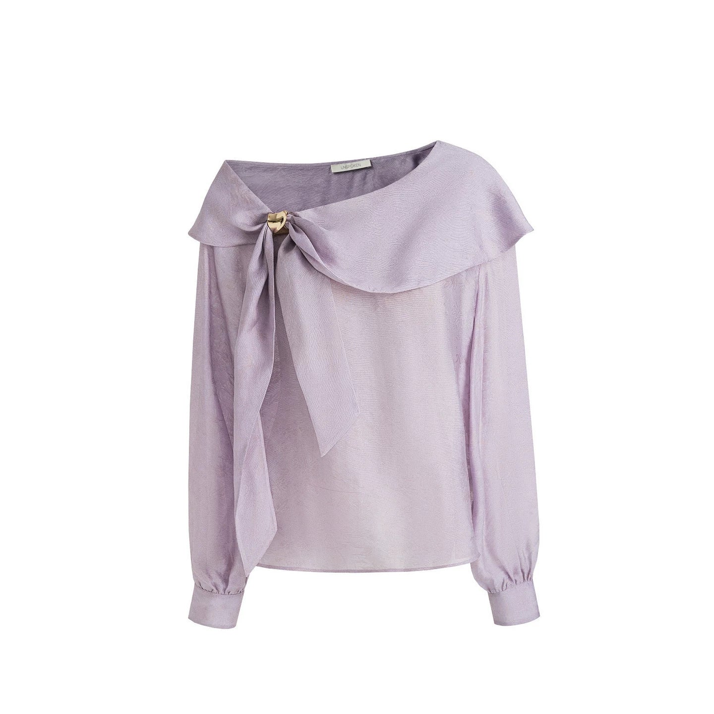 Asymmetrical Off-Shoulder Shirt