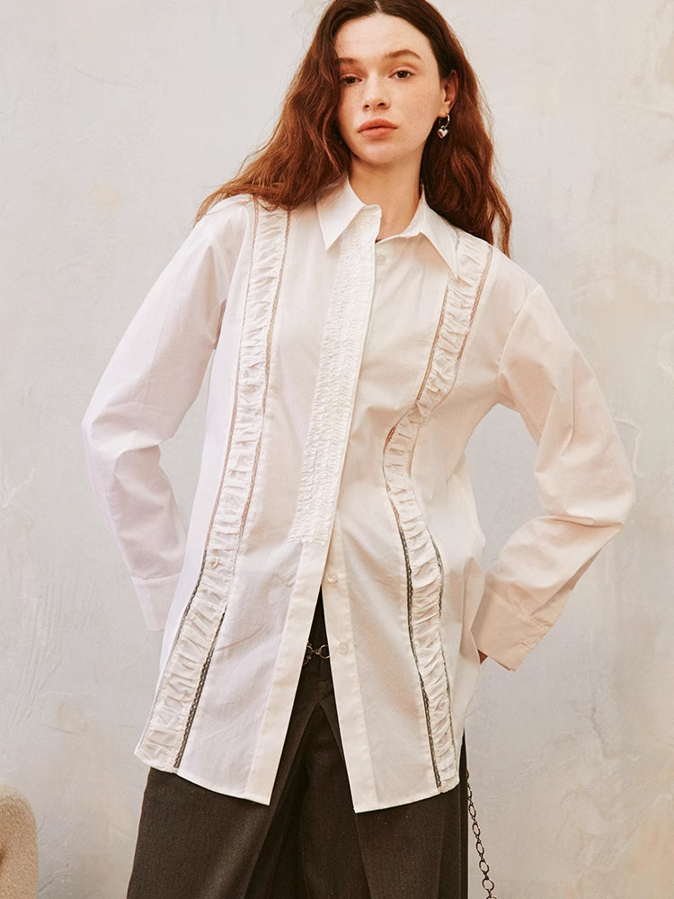 Loose long sleeve shirt