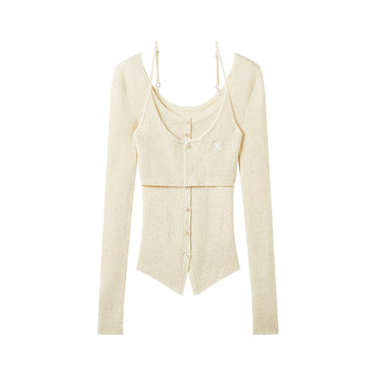 Bern Wool Blend Knit Cardigan