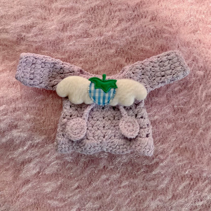 Herbst-Engel gestrickte Haarspange