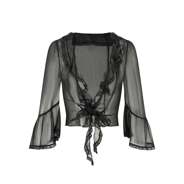 Vintage Lace Halter Dress