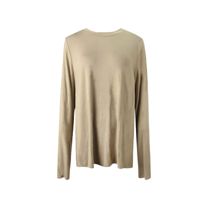 Long-Sleeve Mask Blouse Top