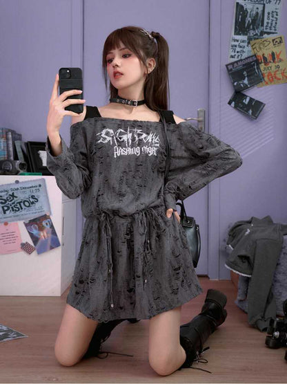 Punk style cool dress