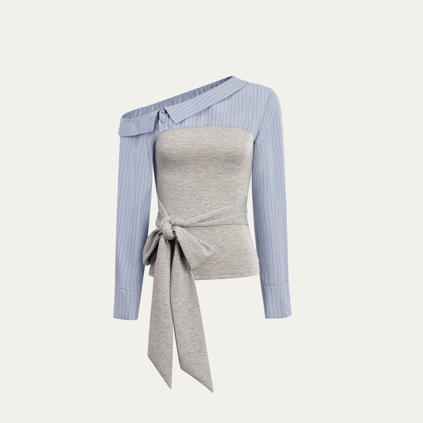 Gestreiftes Langarmshirt