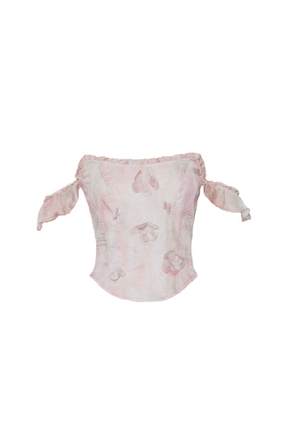 Floral Halter Skirt Set-Up