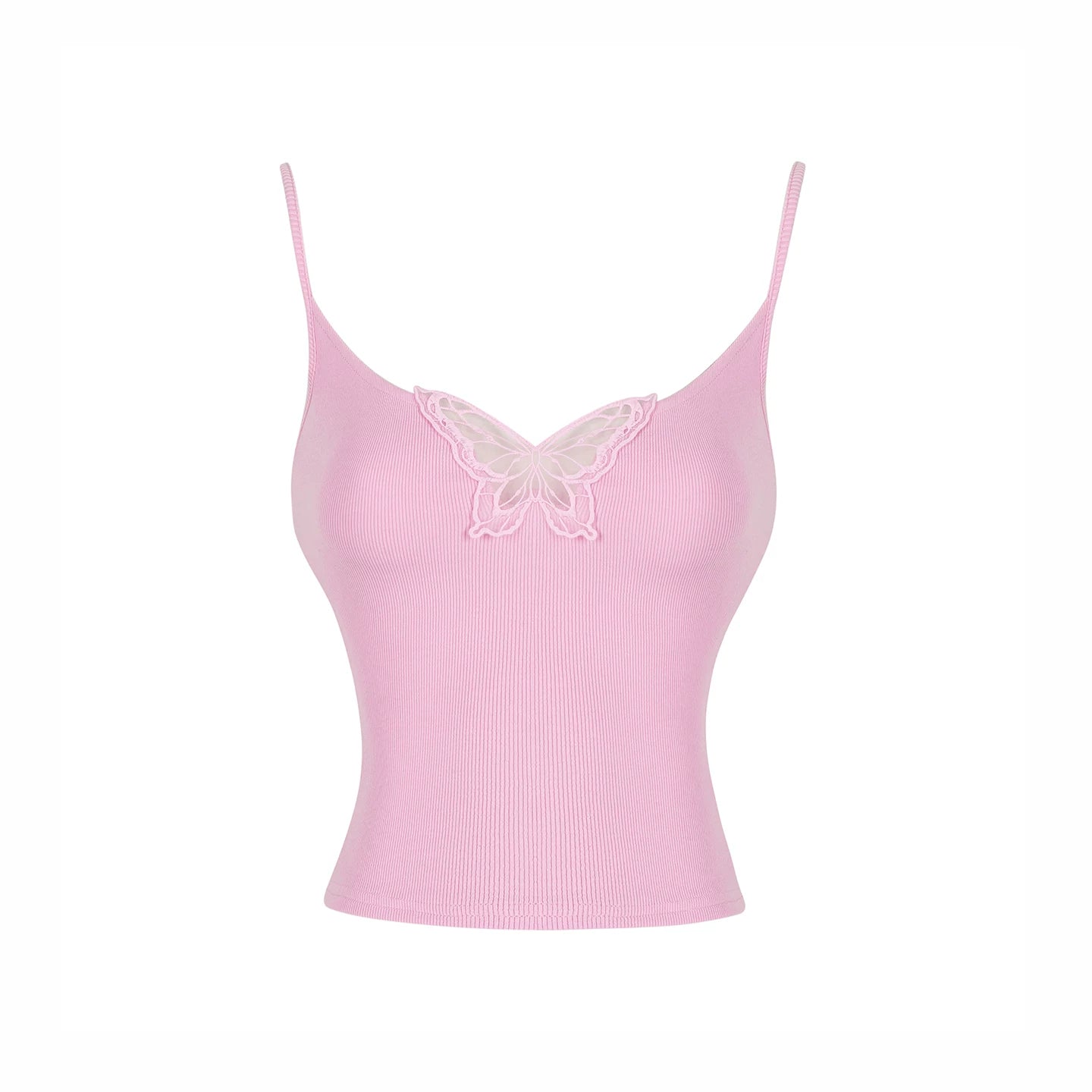 Butterfly Embroidery Camisole