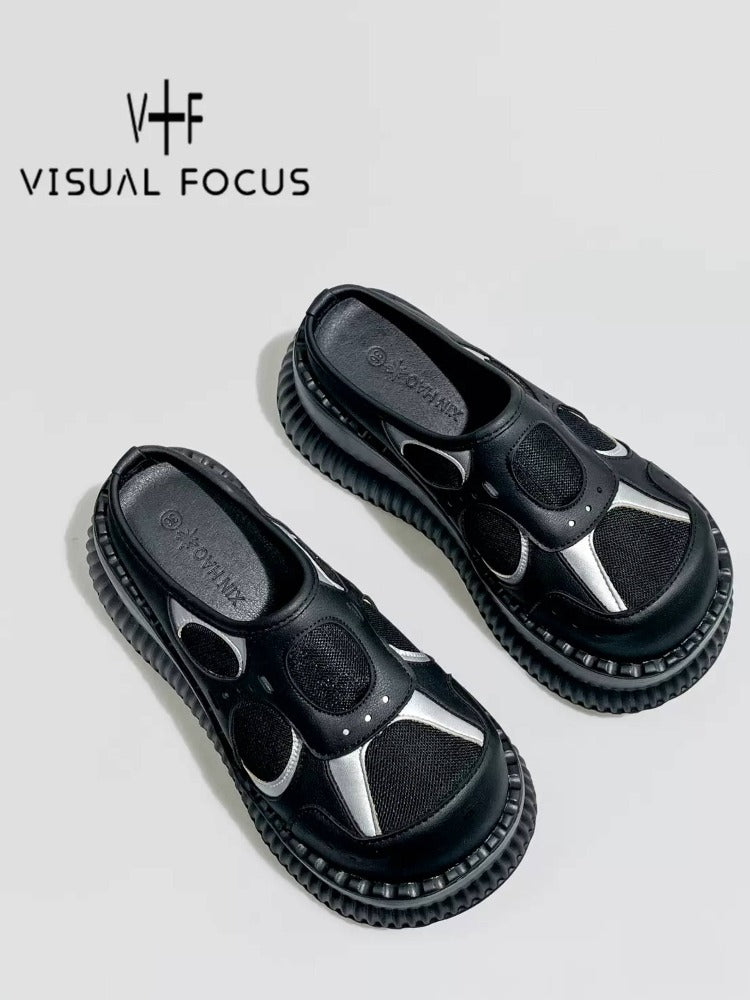 Women's platform slippers