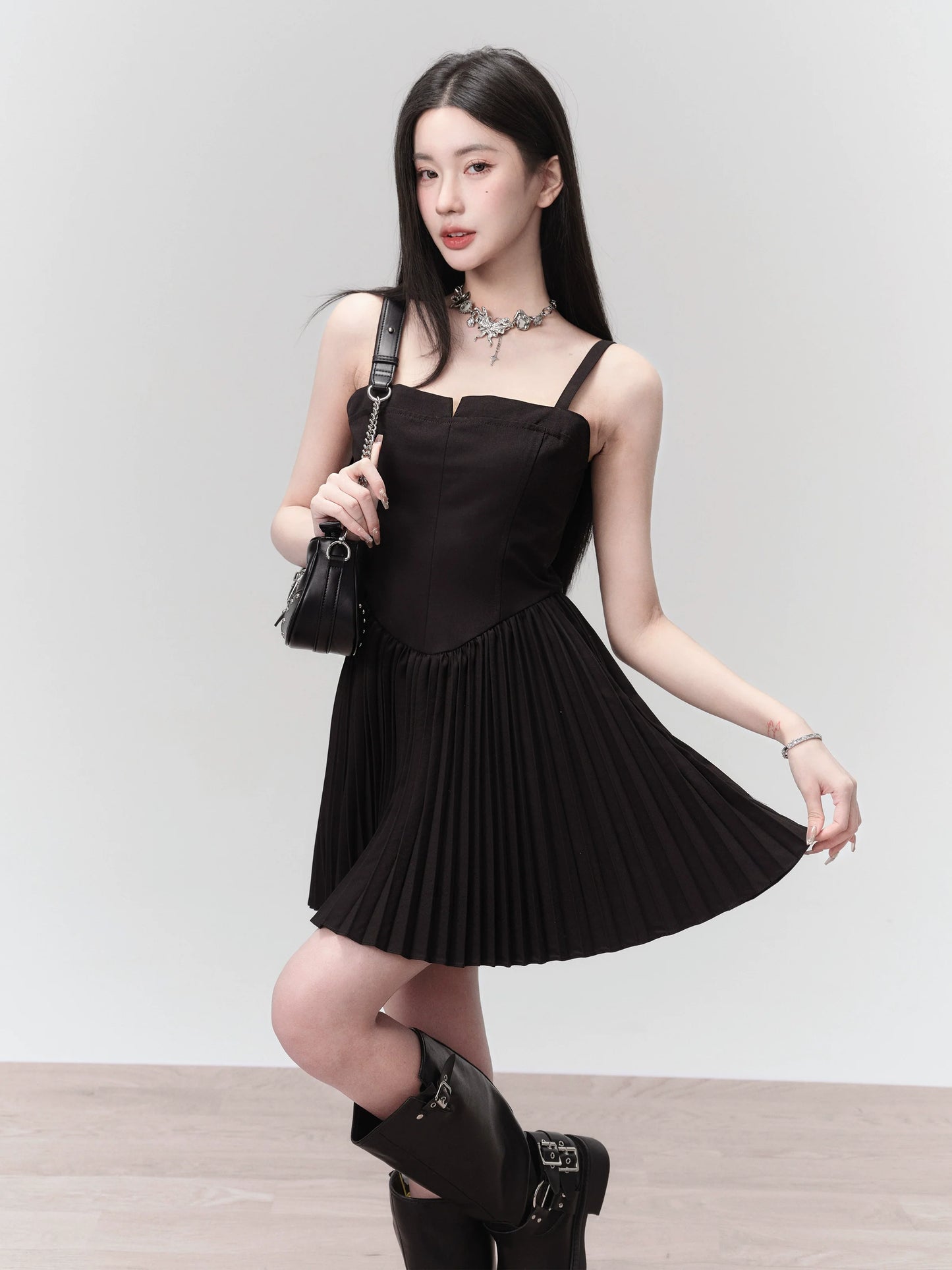 Chocolate French Sweet Pinlet Dress