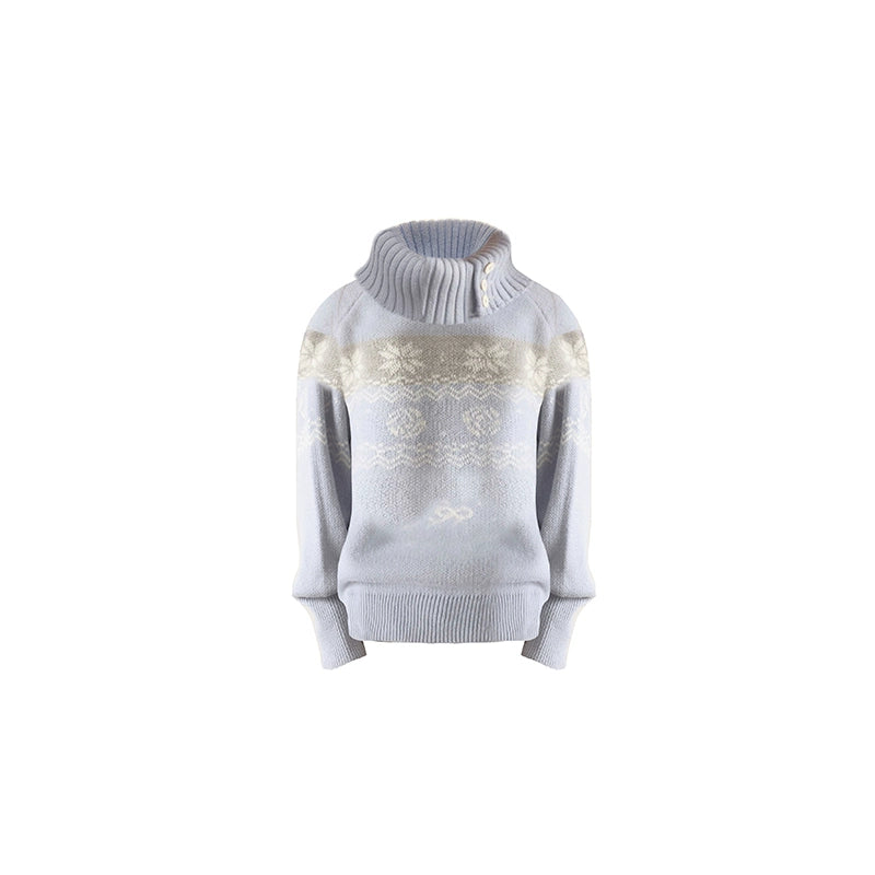 Velvet Cat Patch Wool Sweater Set-Up