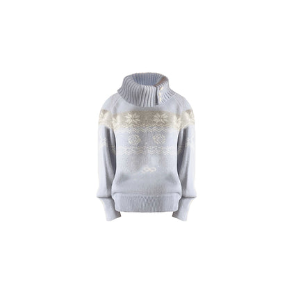 Velvet Cat Patch Wool Sweater Set-Up