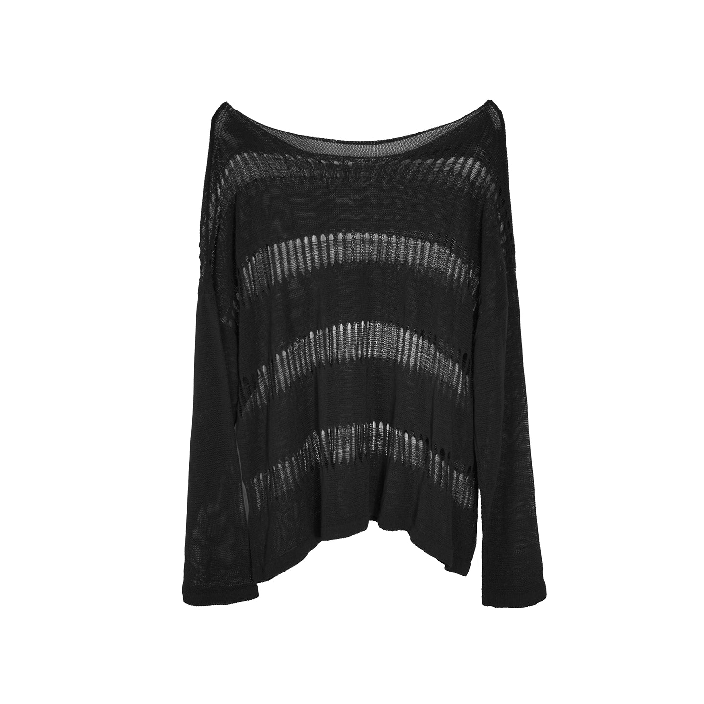 Linen Knit Cover-Up Top