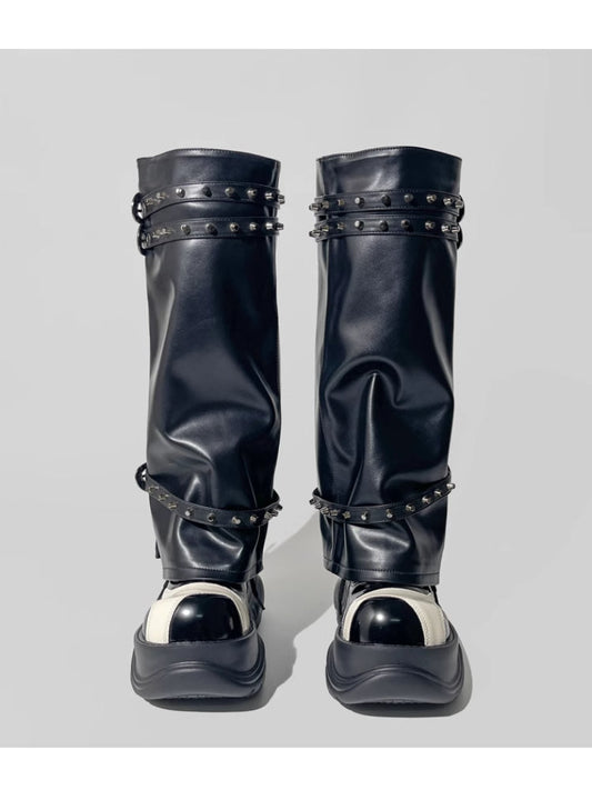 Heiße Mädchen Punk-Stil Stiefel 