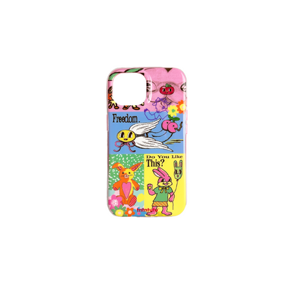 Cartoon Heart iPhone Case