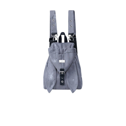 Cute Furry Rabbit Ears Backpack