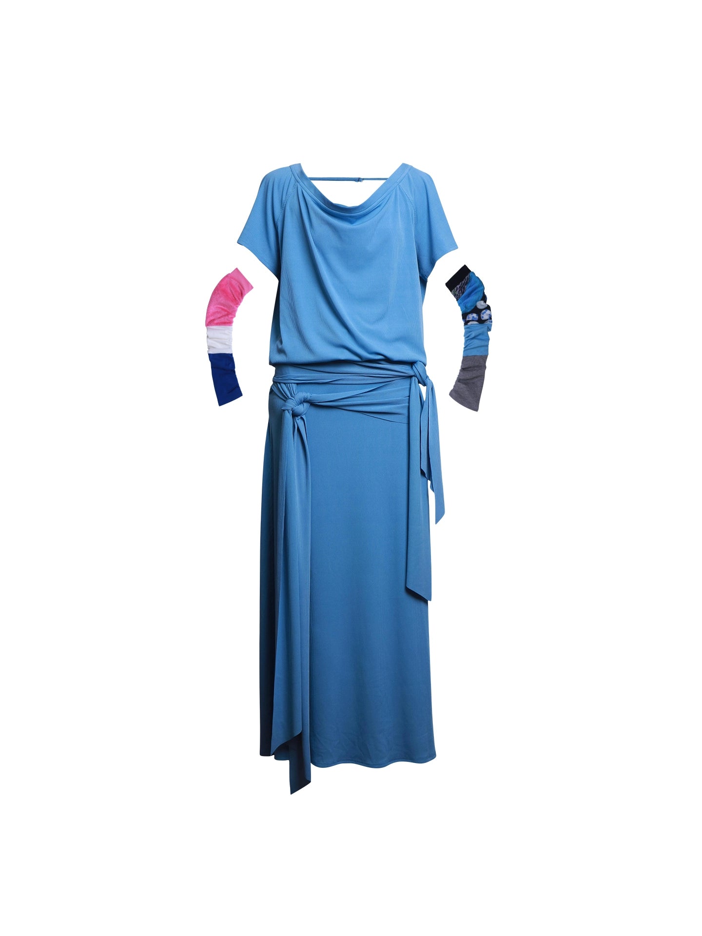 Swing Collar Maxi Dress