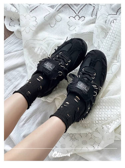 Punk casual sneakers