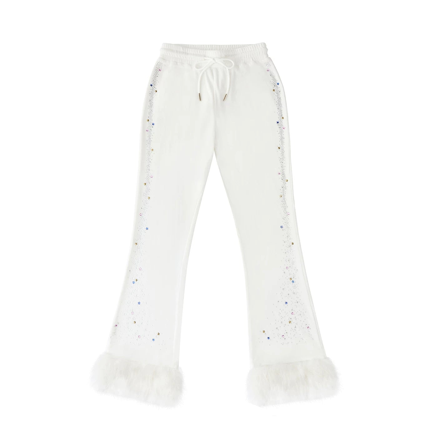 Unicorn Velvet Flared Pants