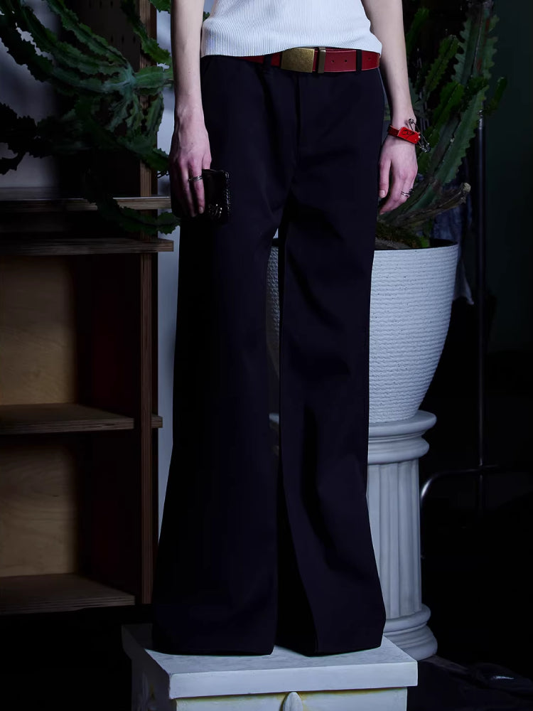 Loose wide leg casual pants